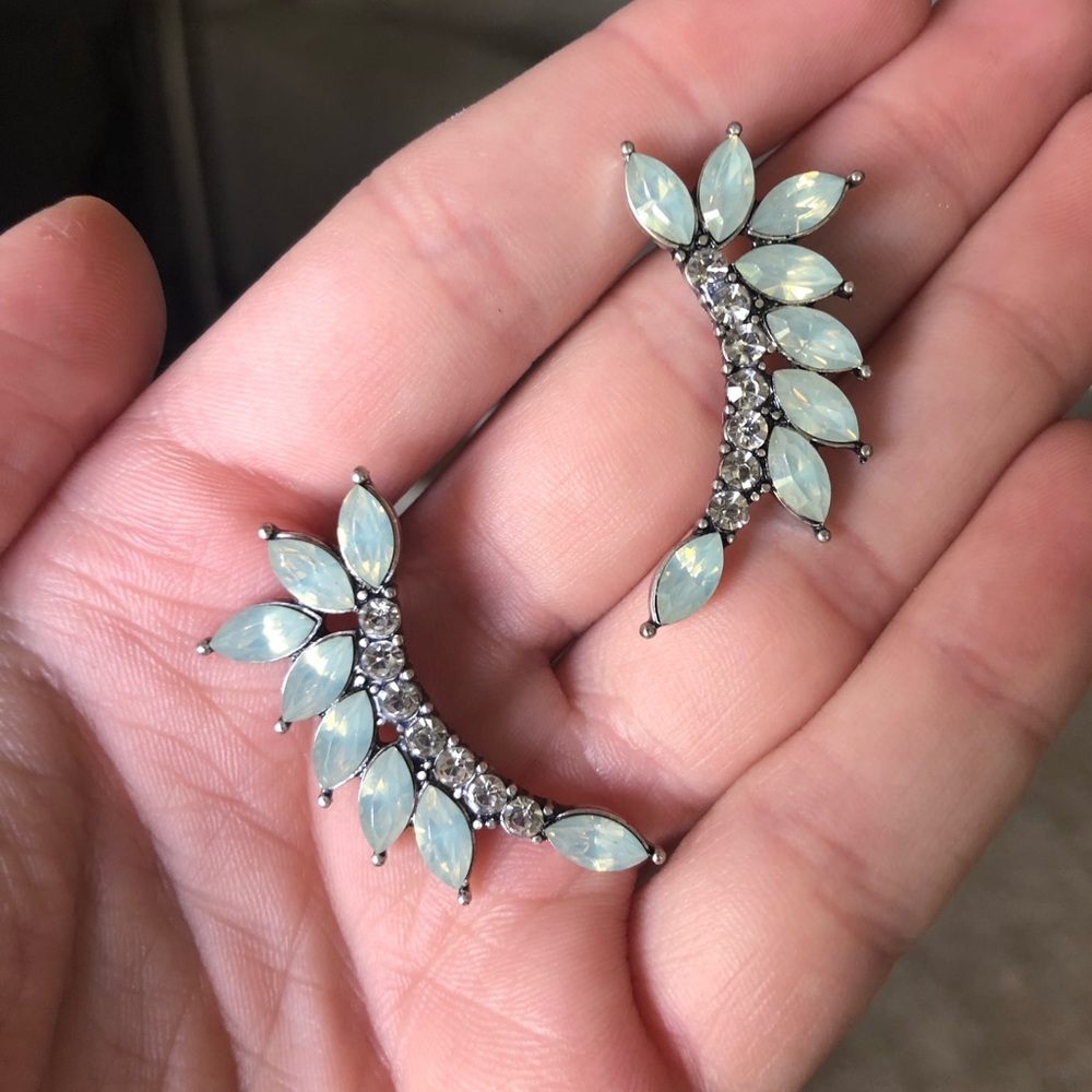 Ear climber earrings